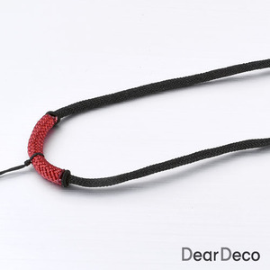 심플 끈목걸이줄 블랙 브라운장식(약60cm)(1개)목걸이부자재 남녀공용 b1801-03