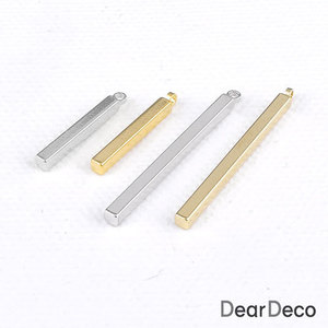 한고리 사각바 펜던트(30mm,18mm)(1개)귀걸이재료 악세사리부자재 m1712-11