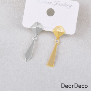 [디자인샘플]미니 도형 귀걸이만들기(도금,모양선택) 2002diy13