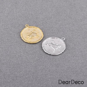 별자리 코인펜던트 황소자리(1개)동전 목걸이재료 부자재 m2004-24