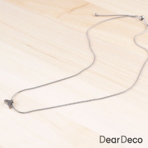 [디자인샘플-재료구매]써지컬 뱀줄 목걸이만들기(스네이크체인,실리콘 볼) diy2106-22