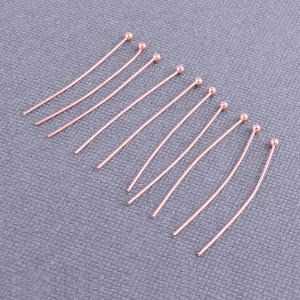 볼핀 핑크도금(길이30mm 두께0.6mm) (10개) 악세사리부자재 m1801-29