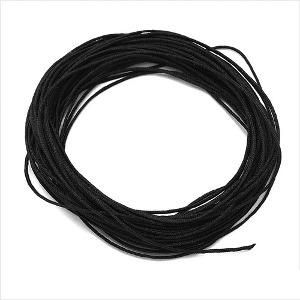 가는매듭끈 블랙(0.4~0.6mm) (5M)팔찌재료 부자재 b1602-01