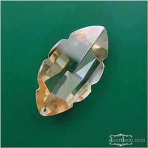 지르코니아 나뭇잎컷 피치(1개)귀걸이재료 악세사리부자재 e2610-05