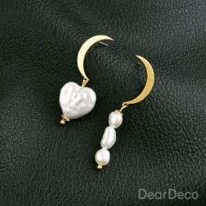 [디자인샘플-재료구매]귀걸이만들기(진주,초승달 귀걸이)diy2111-14