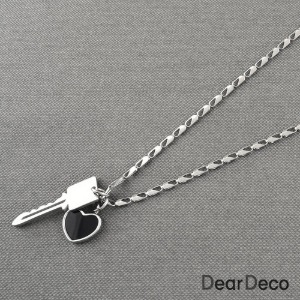 [디자인샘플-재료구매]써지컬 목걸이만들기(열쇠크기,하트색상선택) diy2202-01