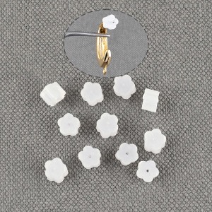 실리콘 꽃모양 뒤클러치(50개)귀걸이뒷마개 m2110-61