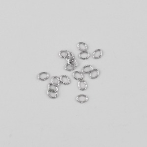 스테인레스스틸 초미니 C링 (길이3mm 두께0.4mm) (약2g) 써지컬 부자재 연결링 m2205-25